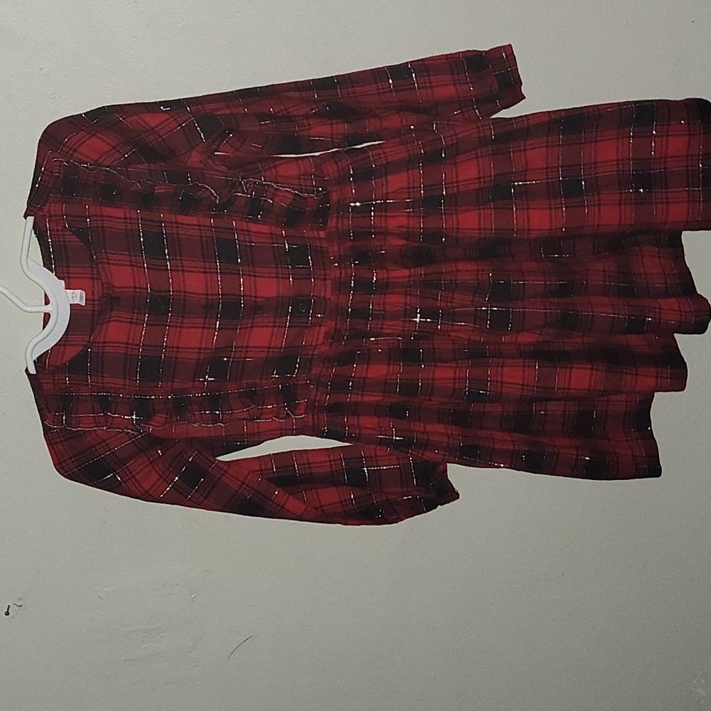 Girls plaid dress